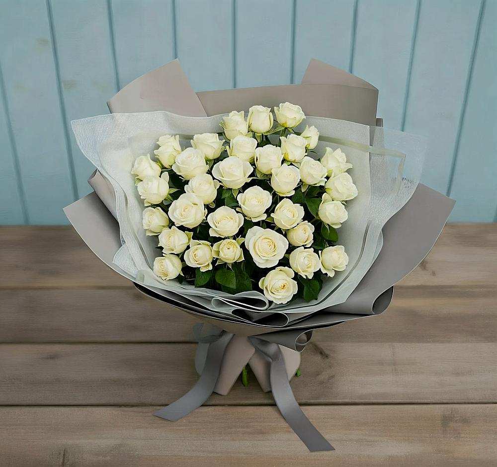 Букет Белоснежная нежность в Свободе