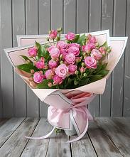 Букет Розовый кустик #REPLACE_PRED# Свободе