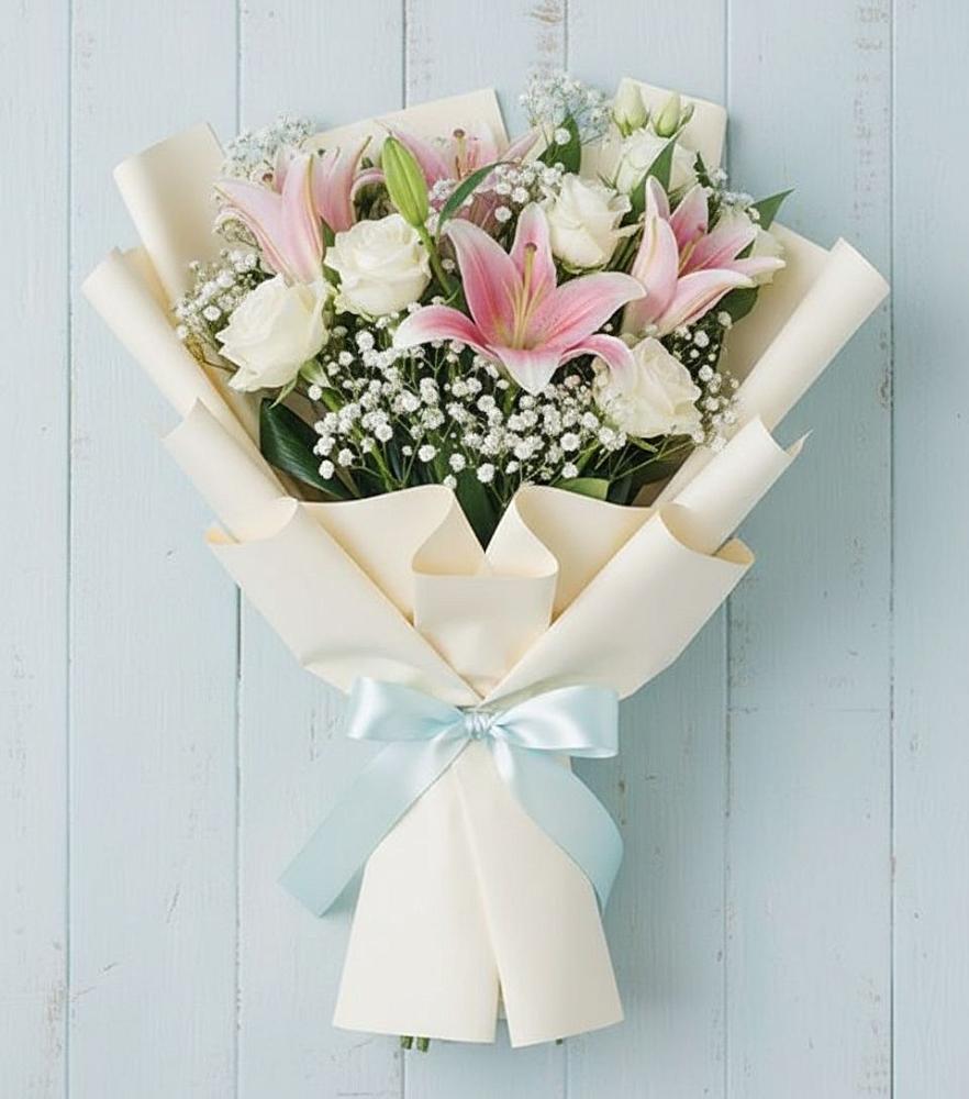 Букет цветов из: Лилии в Свободе