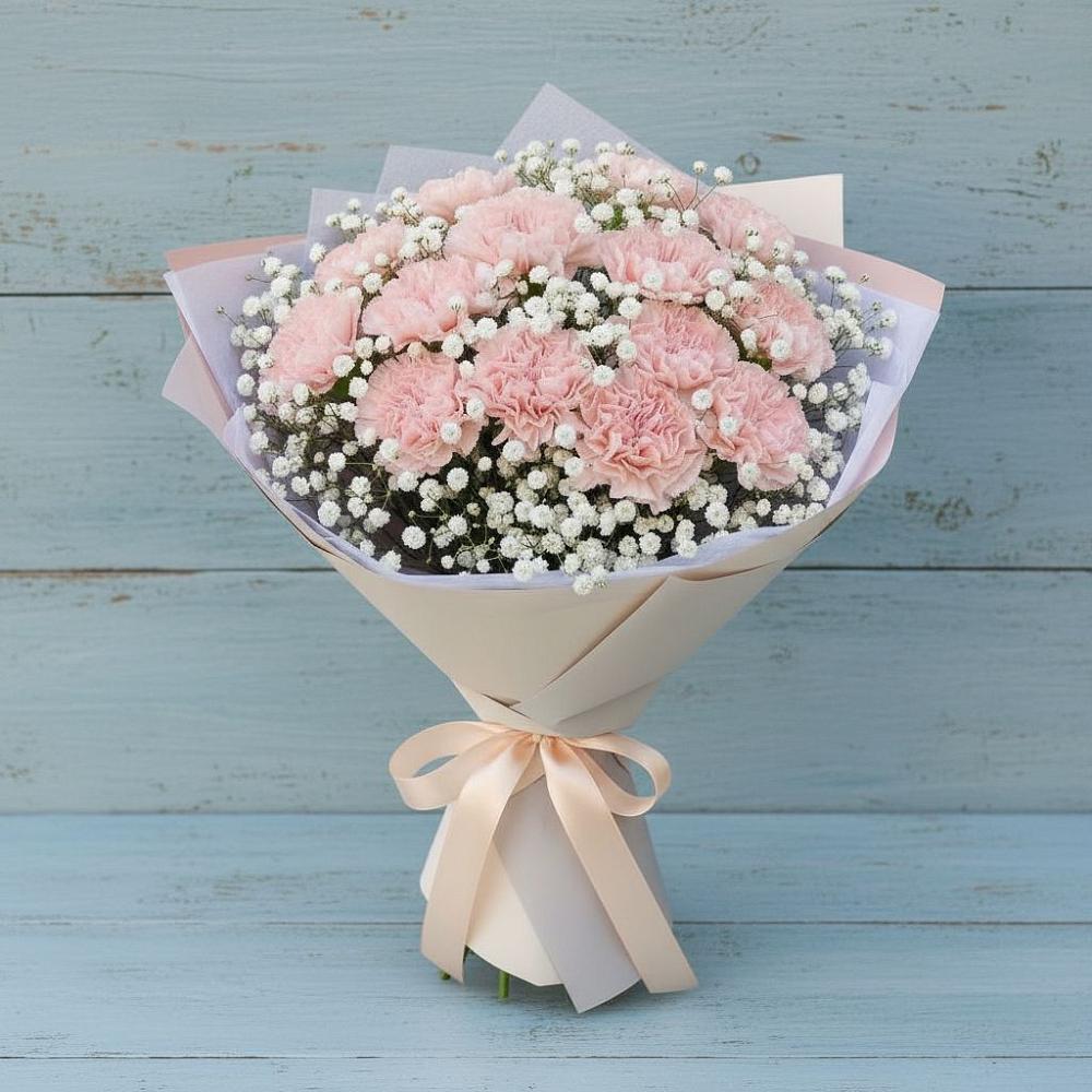 Букет цветов из: Гвоздики в Свободе