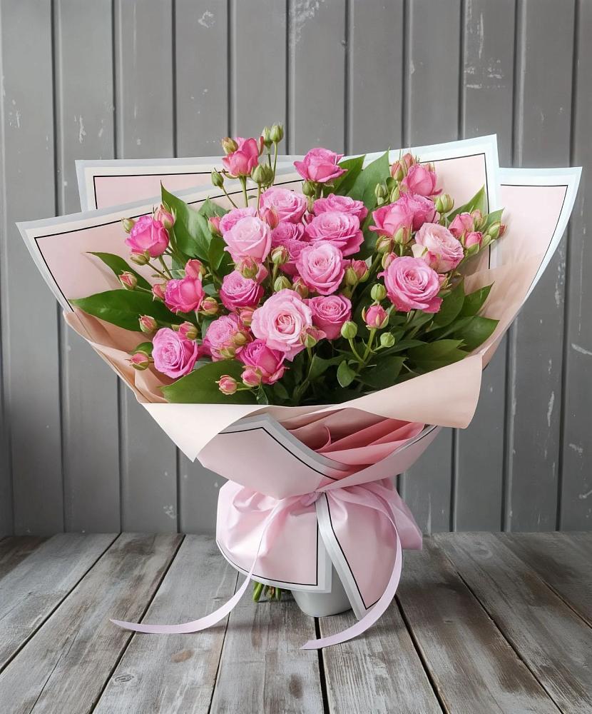 Букет Розовый кустик в Свободе