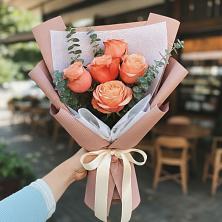 Букет цветов из:  Розы в Свободе