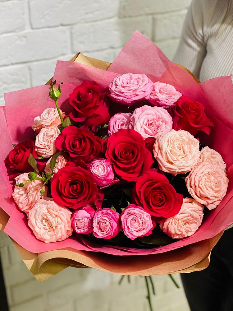 Букет цветов из: Розы в Свободе