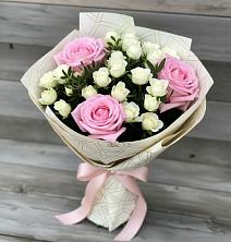 Букет цветов из:  Розы в Свободе