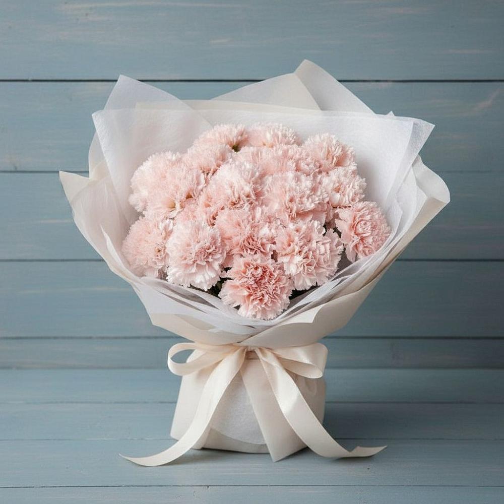 Букет цветов из: Гвоздики в Свободе