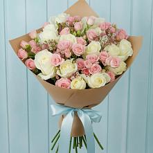 Букет цветов из:  Розы в Свободе